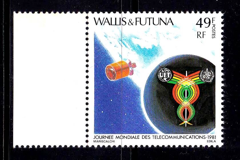 Космос .  Уолис и Футуна 1981 г   MNH - - фото фото фото 0