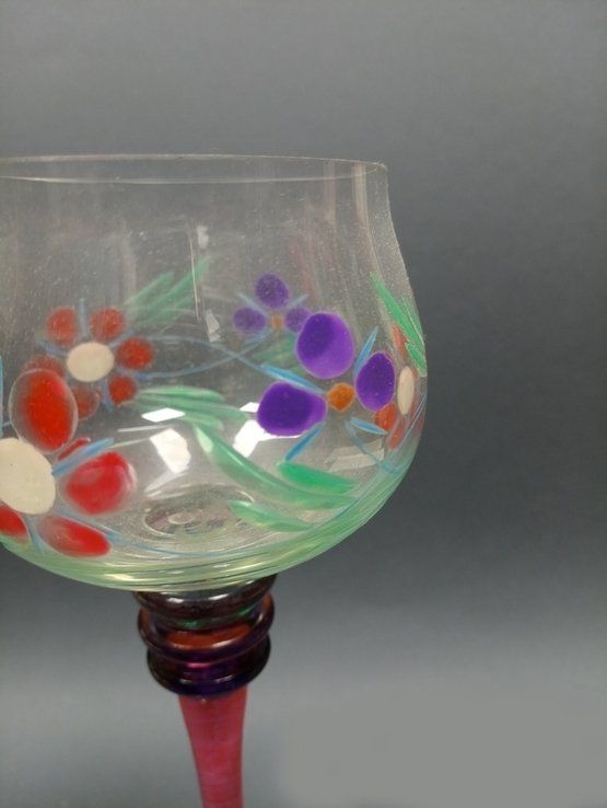 Весільні келихи  (хенд мейд) - фото фото фото 10
