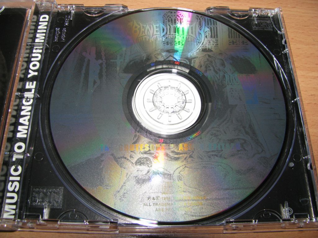 BENEDICTION - The Grotesque / Ashen Epitaph    (1994 Nuclear Blast 1st press,USA) - фото фото фото 2