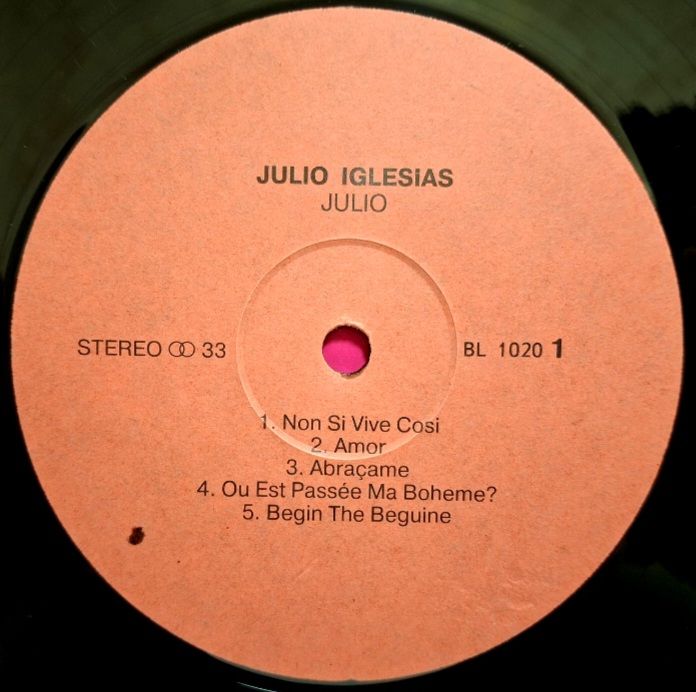 Julio Iglesias - Julio - 1983.  (LP). 12. Vinyl. Пластинка. Rare. - фото фото фото 2