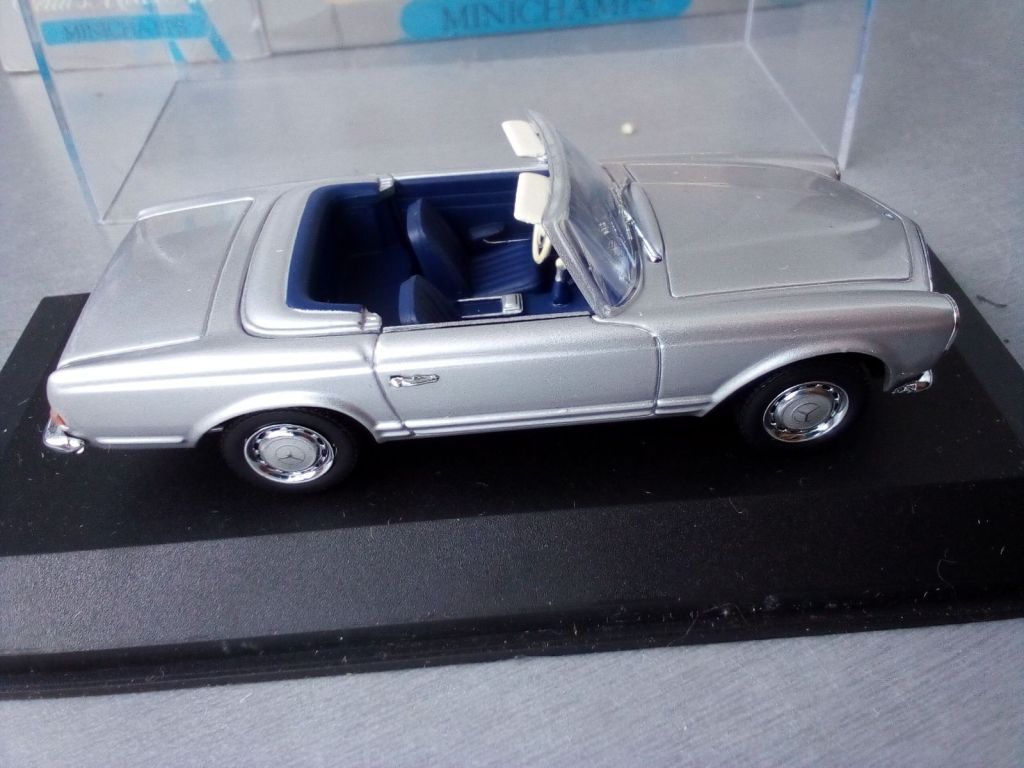 1/43 Minichamps MERCEDES 280 SL CABRIO/W113/PAGODA - фото фото фото 1