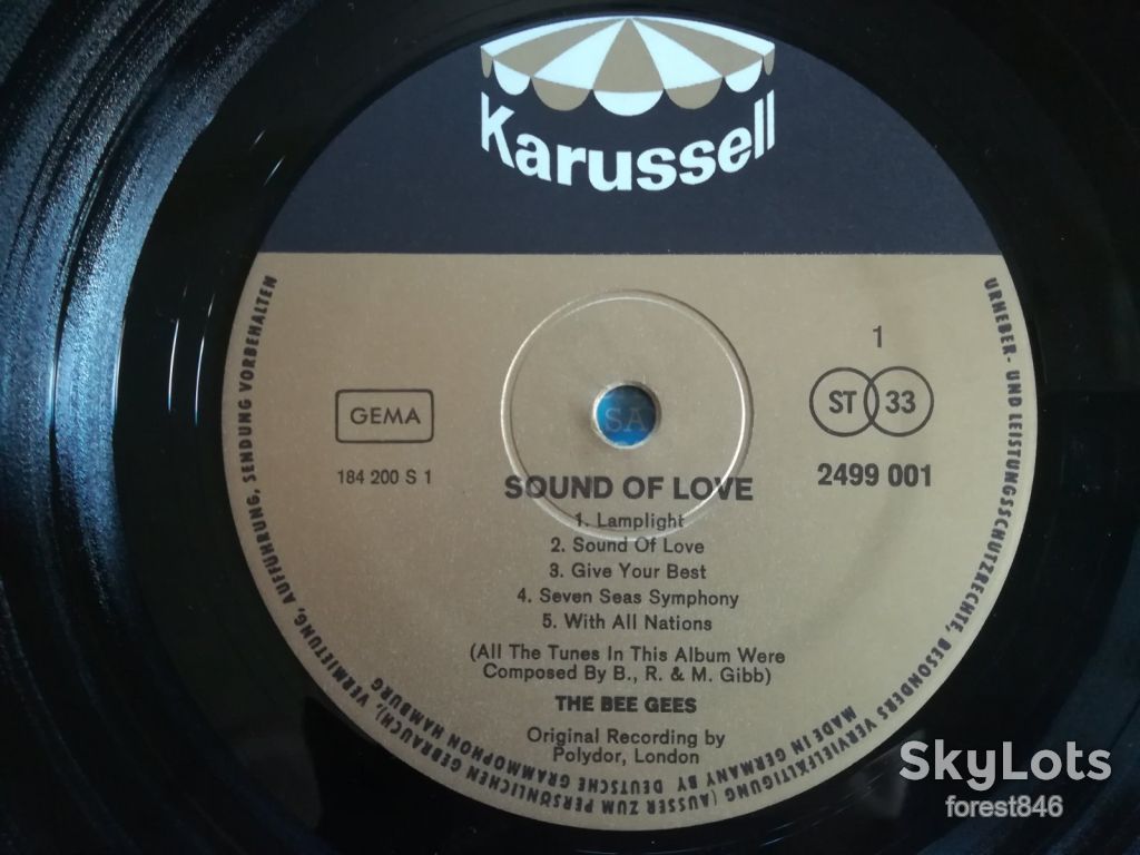 Bee Gees-Sound of love  (лам. конв.)-NM, Німеччина  (&amp;9) - фото фото фото 2