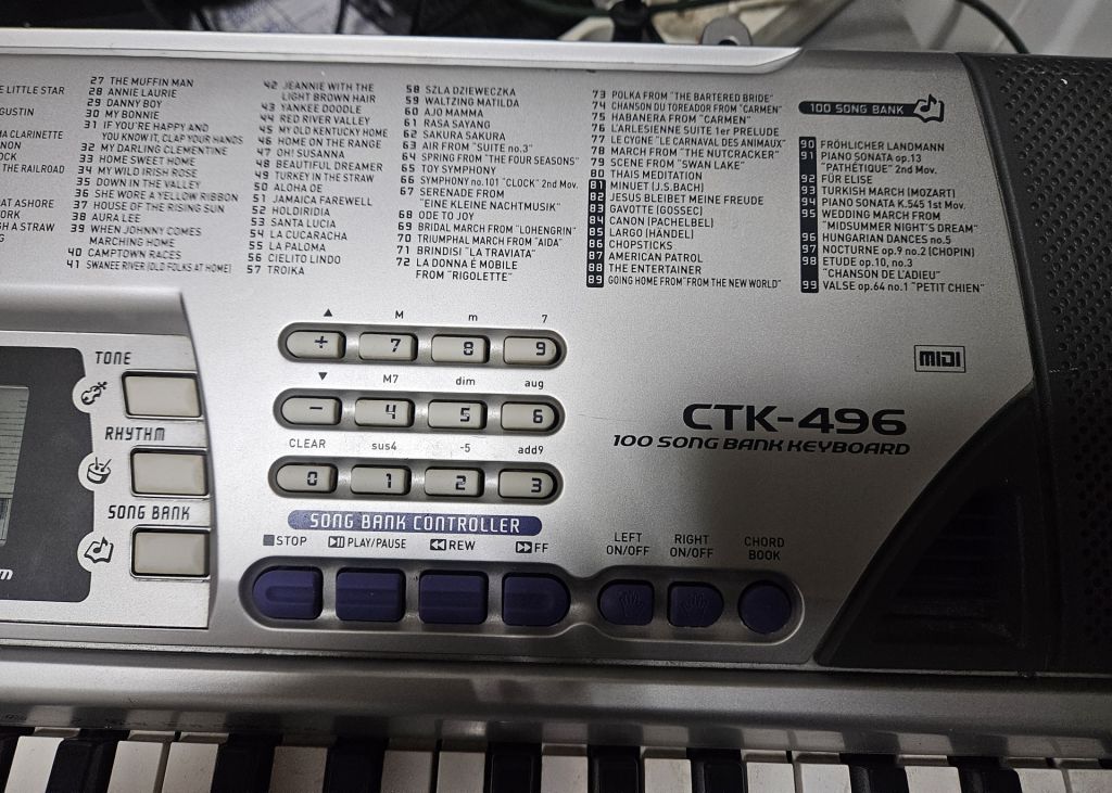 Синтезатор Casio CTK-496 - фото фото фото 3