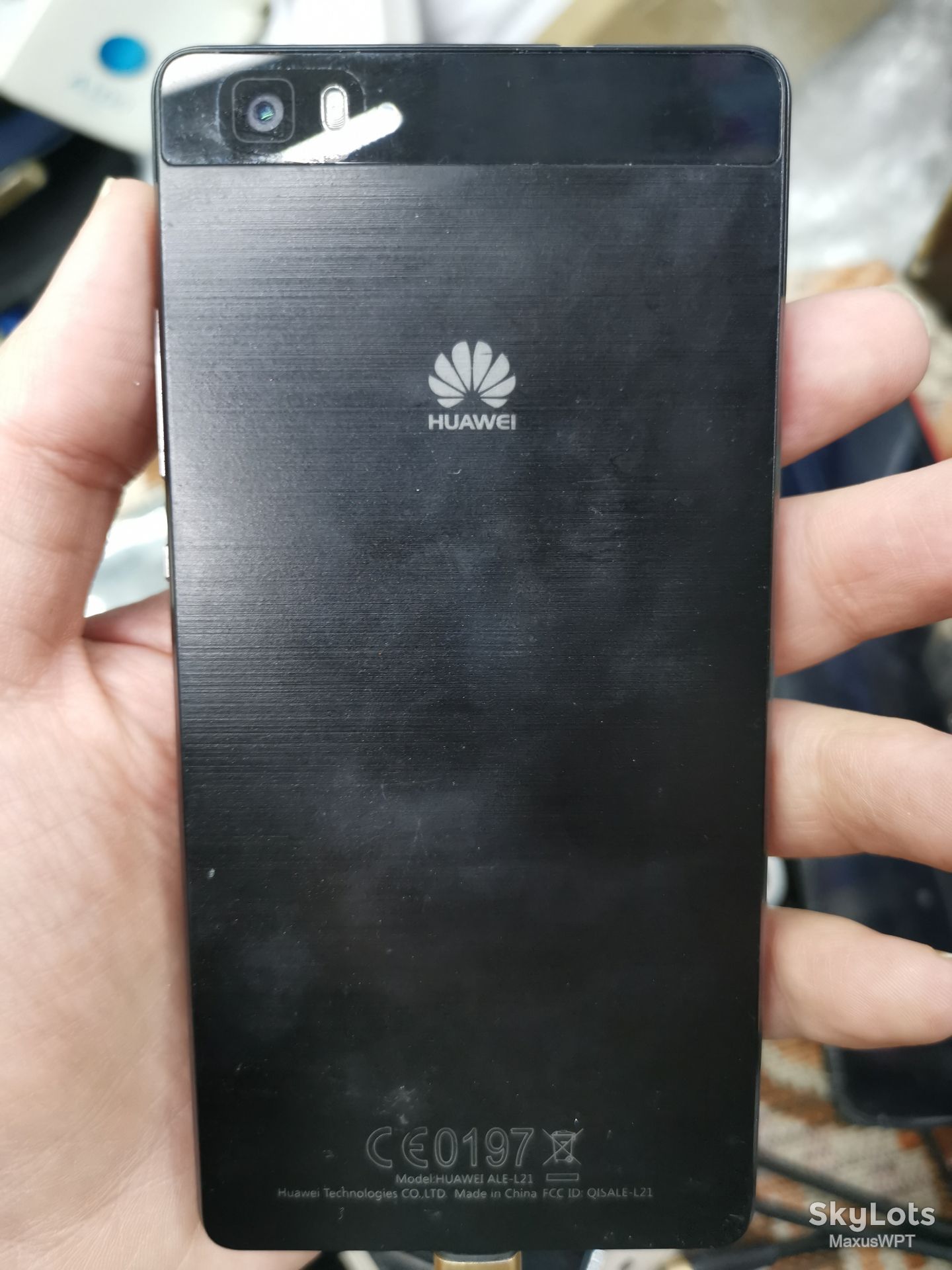 #950 sklad Shop Huawei P8 Lite Ale-L21 black 2/16 - фото фото фото 2