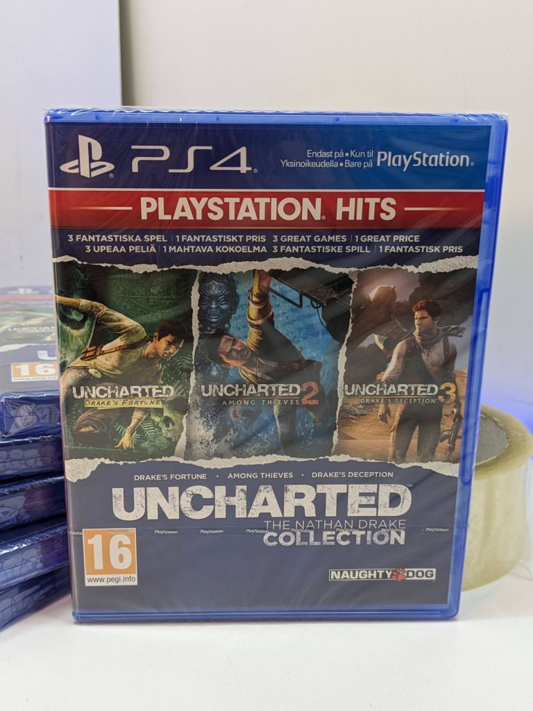 3в1 Uncharted: The Nathan Drake Collection PS4 колекція Playstation 4 диск - фото фото фото 2