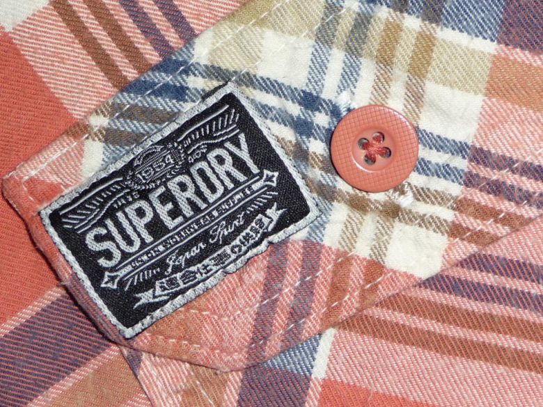 РУБАШКА SUPERDRY.р-L ОРИГИНАЛ-100cotton. - фото фото фото 2