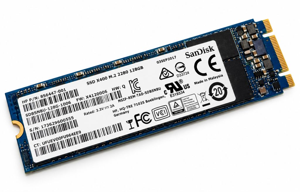 SSD диск M.2 SATA 128GB SanDisk X400 2280 - фото фото фото 0