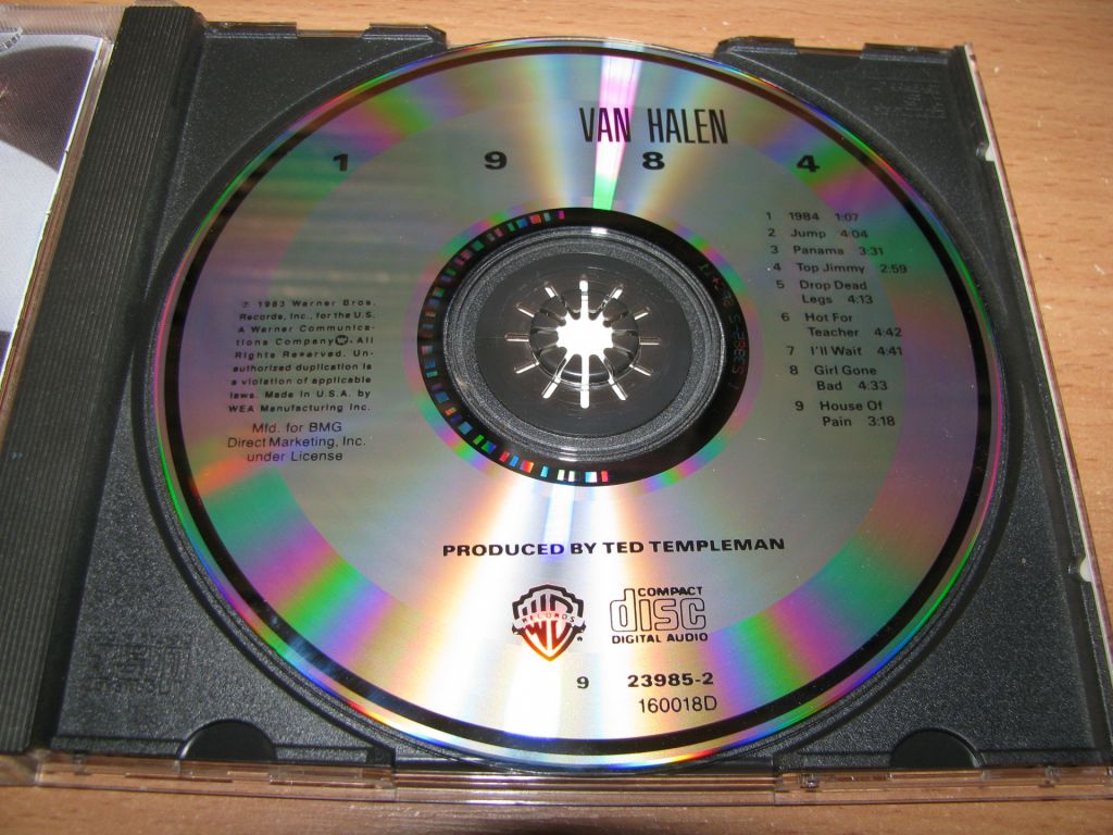 VAN HALEN - 1984  (1987 Warner Bros ,USA) - фото фото фото 2