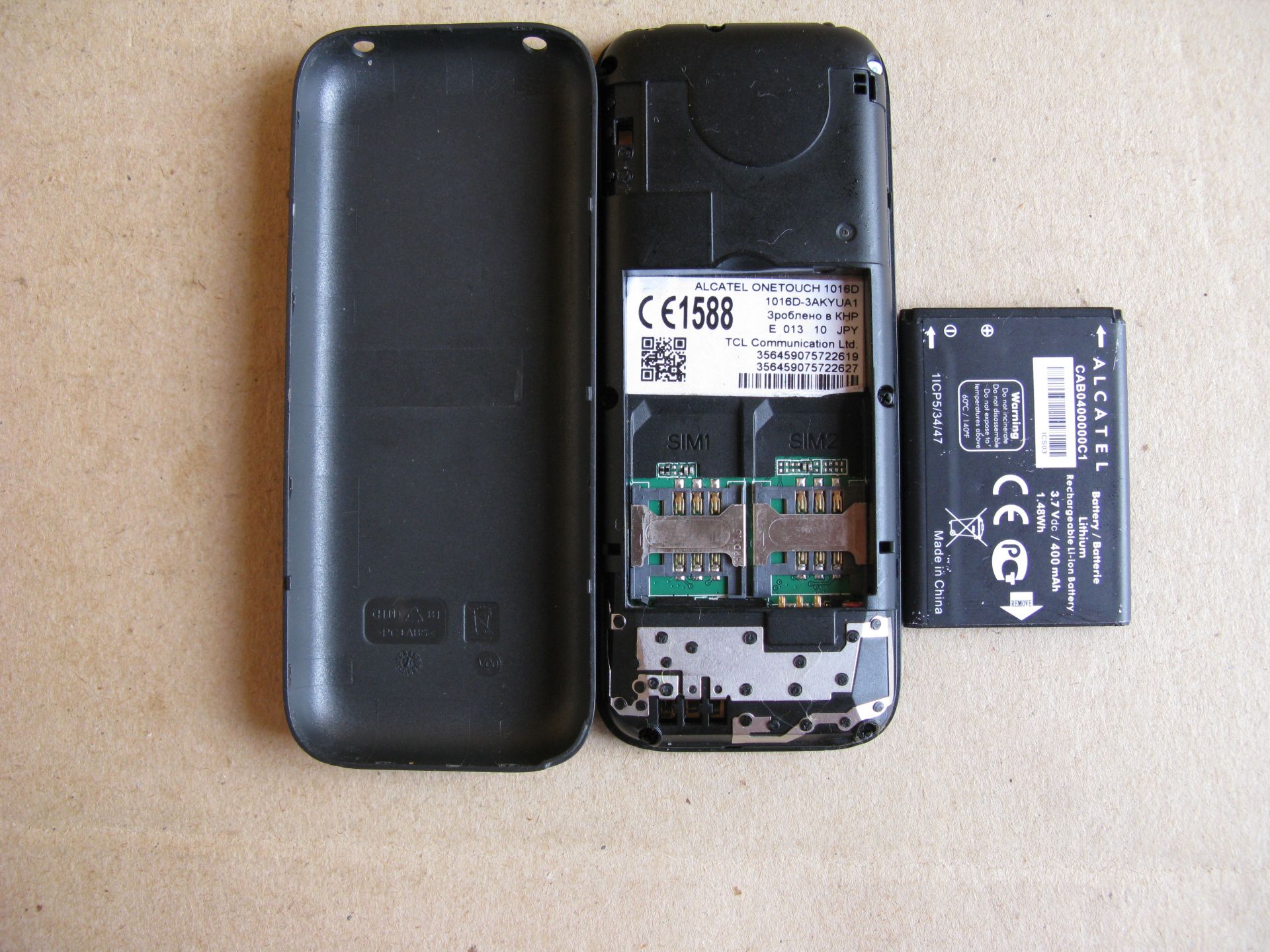 Alcatel One Touch 1016D dual sim - фото фото фото 5