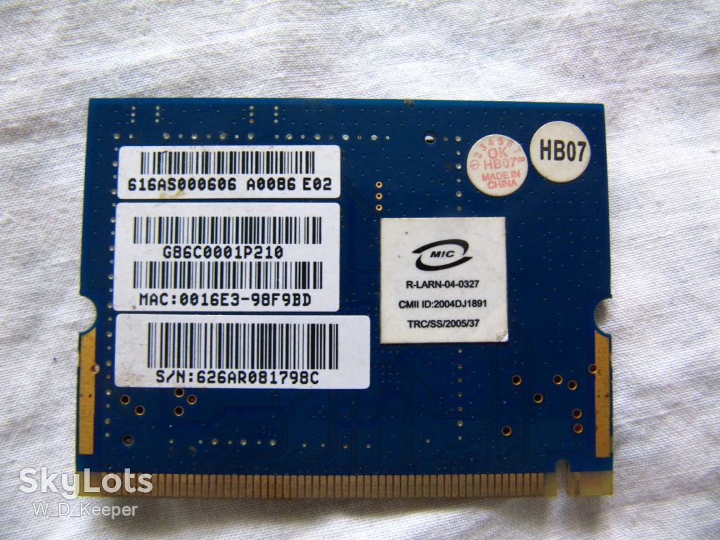 Wi-Fi Mini PCI Atheros AR5BMB5, для старих ноутбуків - фото фото фото 1
