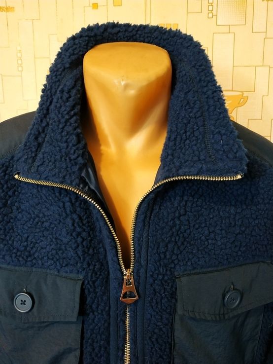 Куртка тепла чоловіча флісова синя PRIMARK p-p M - фото фото фото 3