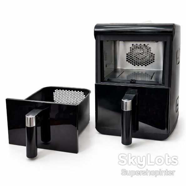 Аэрофритюрница двухкамерная Zepline ZP-212 4200 Вт 8L+8L, мультифритюрница для здорового приготовления - фото фото фото 1