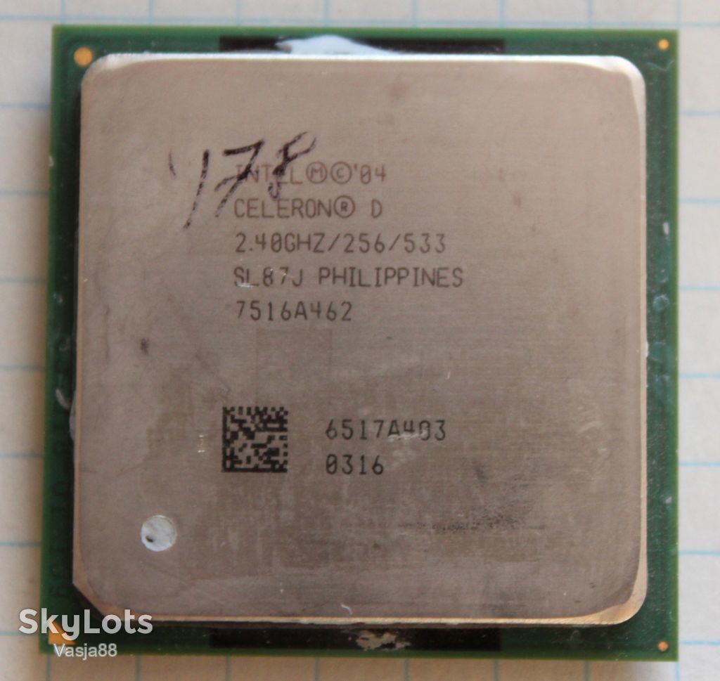 Процесор INTEL CELERON D 2.40GHZ SL87J - фото фото фото 2