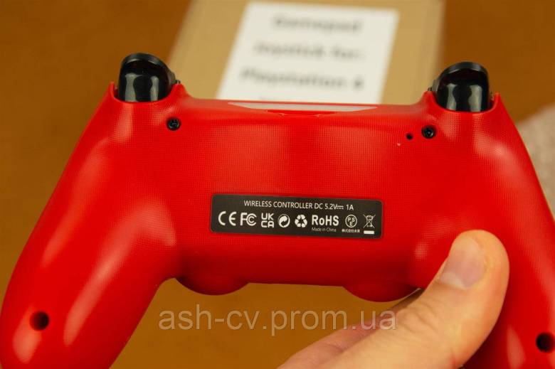 Джойстик, геймпад, для, Playstation 4, PS4, Red - фото фото фото 5