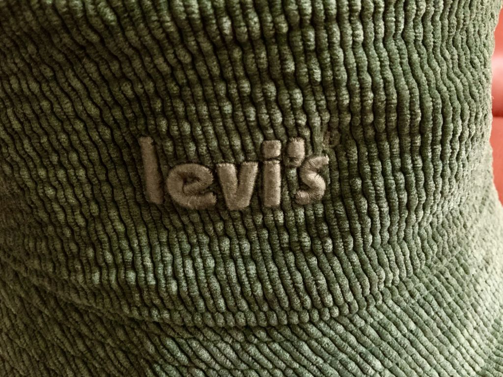 Панама Levi’s двухсторонняя, р.L/60 см - фото фото фото 3