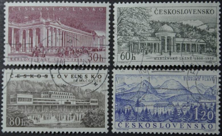 Чехословакия Архитектура Курорты 1958 - фото фото фото 0