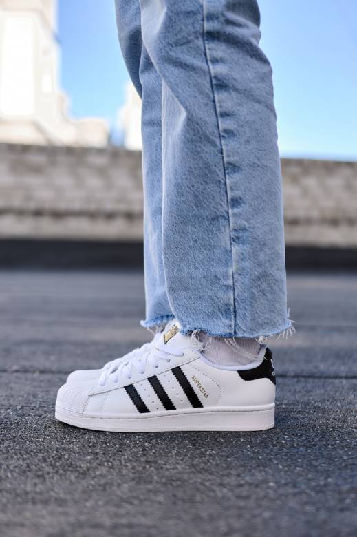 Adidas Superstar White Black Premium 36 39 - фото фото фото 0