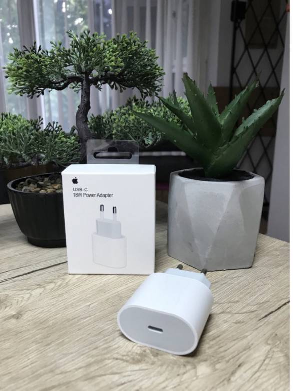 Адаптер для быстрой зарядки Apple iPhone Power Adapter USB-C 18W - фото фото фото 2