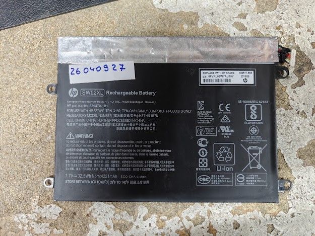 Аккумулятор / батарея для ноутбука HP SW02XL № 26040927 - фото фото фото 0