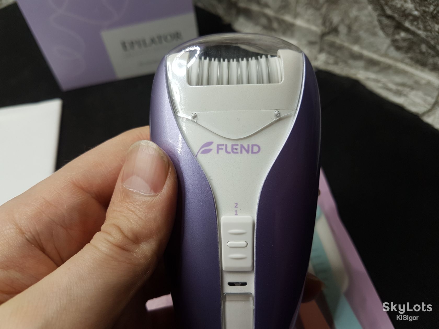 Епілятор Flend  (Flend Quiet Epilator / Silent Epilator) *81090 - фото фото фото 8