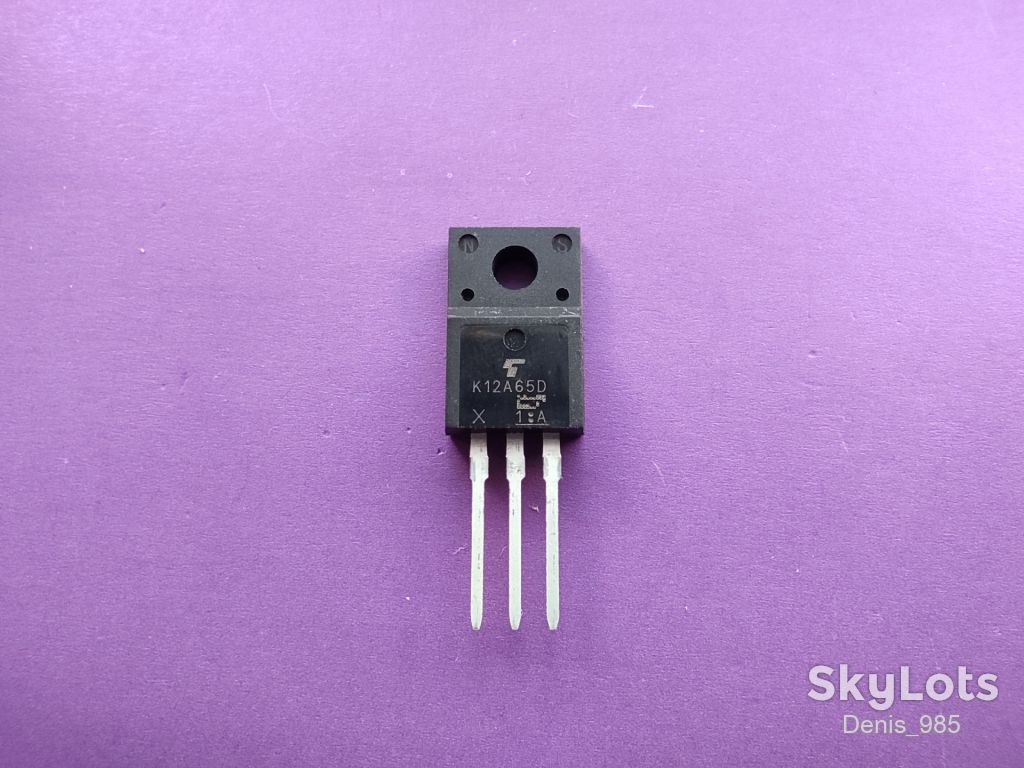 Транзистор TK12A65D, TO-220SIS, N-channel MOSFET - фото фото фото 0