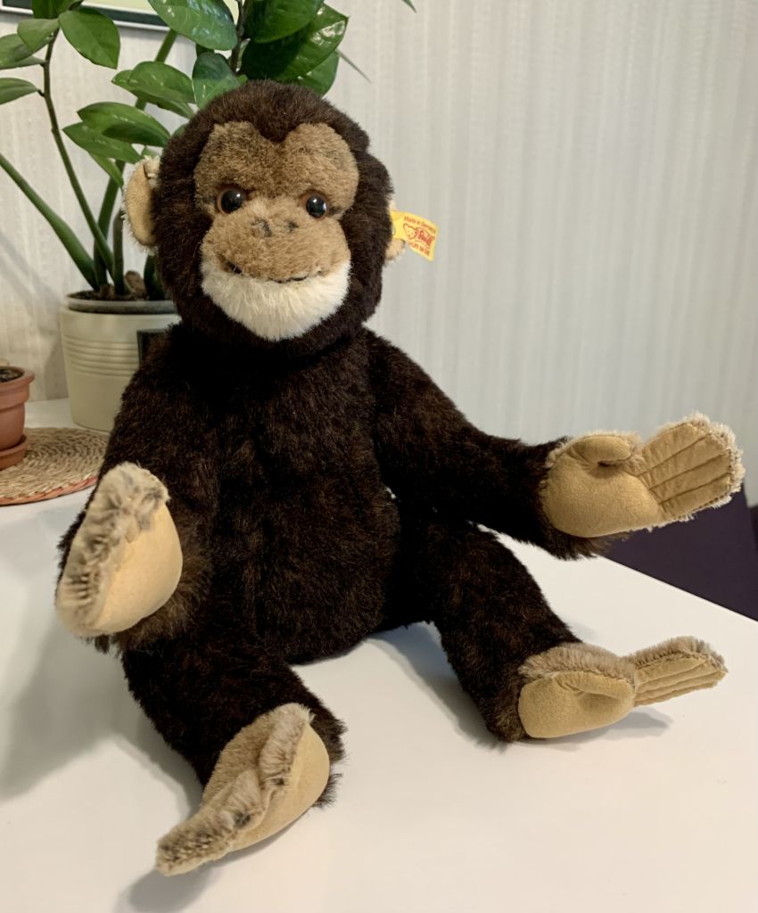 Брендова Колекційна Іграшка Steiff Игрушка Мягкая Koko Chimpanzee - фото фото фото 1