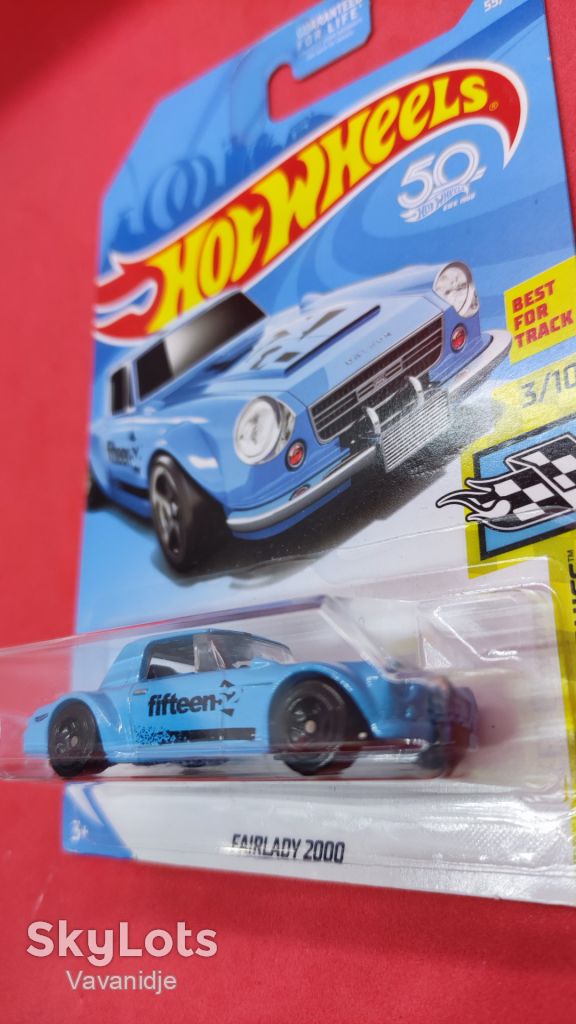 Hot Wheels Fairlady 2000 55/365 HW Speed Graphics 3/10 Blue - фото фото фото 0