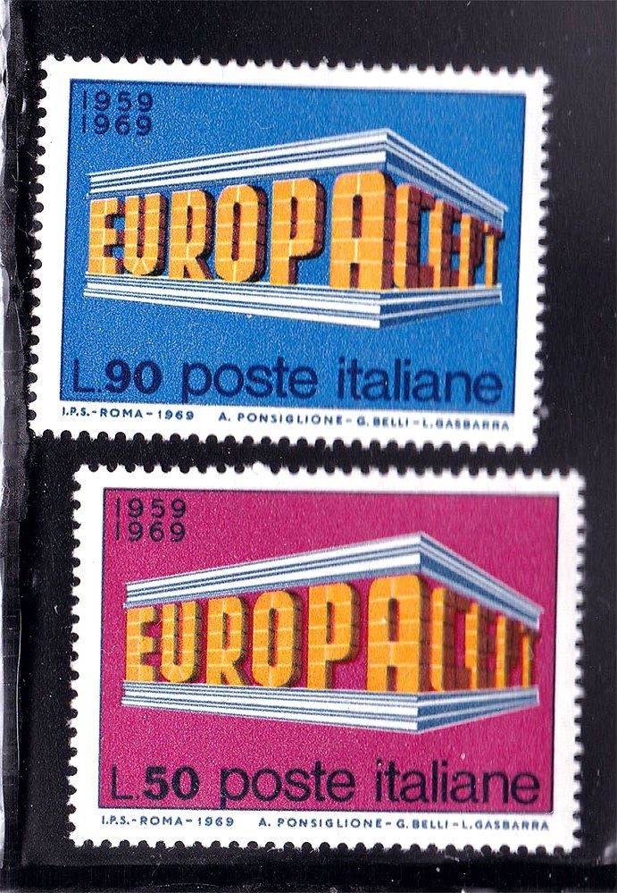 Италия 1969 г  MNH - EUROPA CEPT - - фото фото фото 0