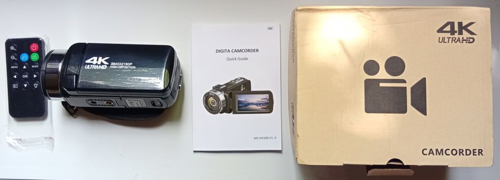 Видеокамера DVC Camcoder 4K Ultra HD     (новая) - фото фото фото 0
