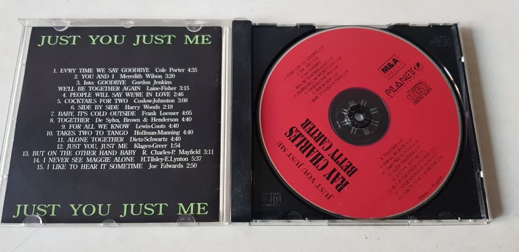 Ray Charles / Betty Carter Just You Just Me - фото фото фото 2