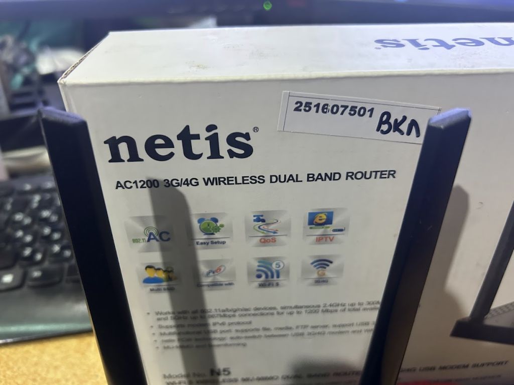 Маршрутизатор Netis N5 WiFi5 / AC1200 / 100 Мбит/с / USB 3G/4G № 251607501 - фото фото фото 2