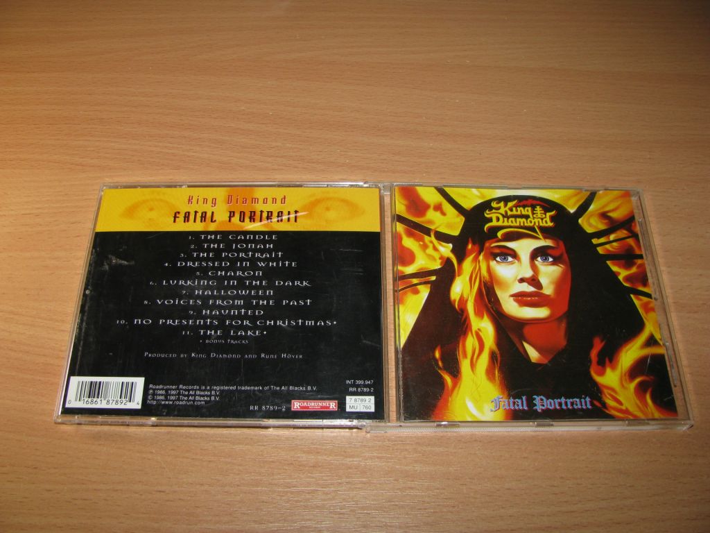 KING DIAMOND - Fatal Portrait  (1997 Roadrunner GOLD CD) - фото фото фото 0