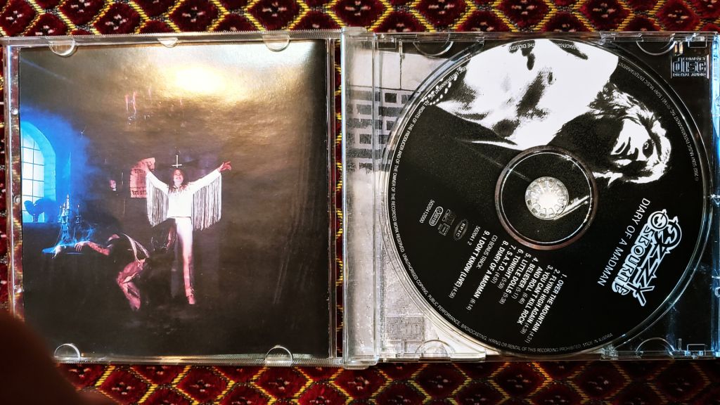 CD аудио Ozzy Osbourne Diary of a madman - фото фото фото 2
