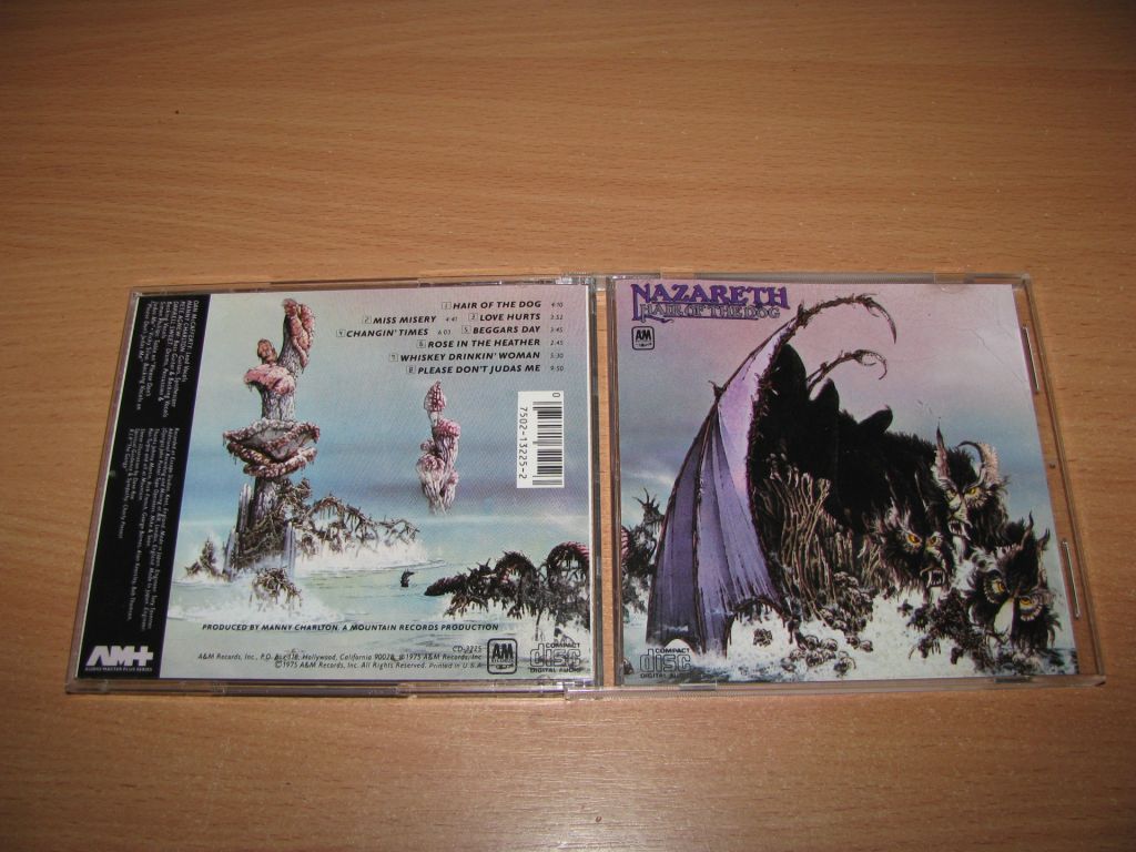 NAZARETH - Hair Of The Dog  (1975 A&amp;M Records, USA) - фото фото фото 0