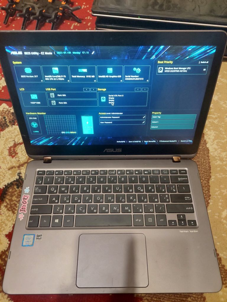 верхня частина Zenbook Asus UX360u - фото фото фото 0