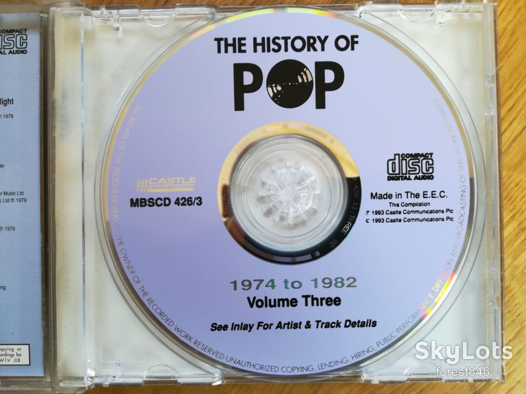 The history of pop-1974 to 1982-Vol. 3-состояние: 4 - фото фото фото 3