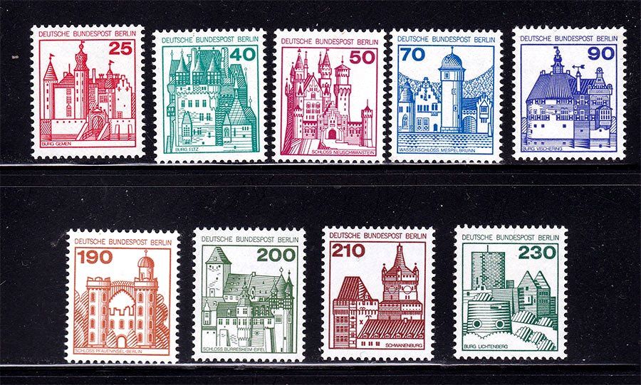 Германия - Берлин  1977 г MNH - - архитектура - фото фото фото 0