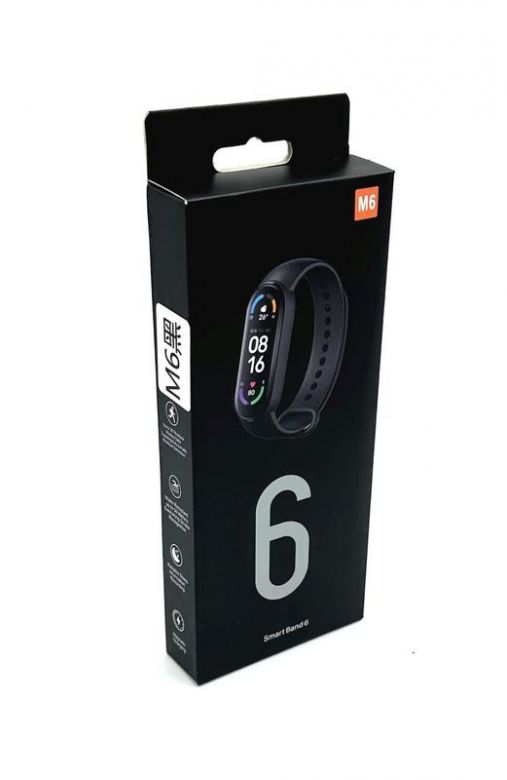 Фітнес браслет трекер Smart band M6 Чорний - фото фото фото 2
