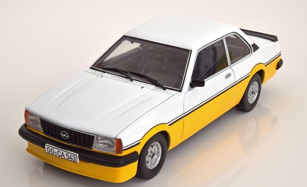 Sun Star 1:18 Opel Ascona i2000  (1979) white-yellow - фото фото фото 4