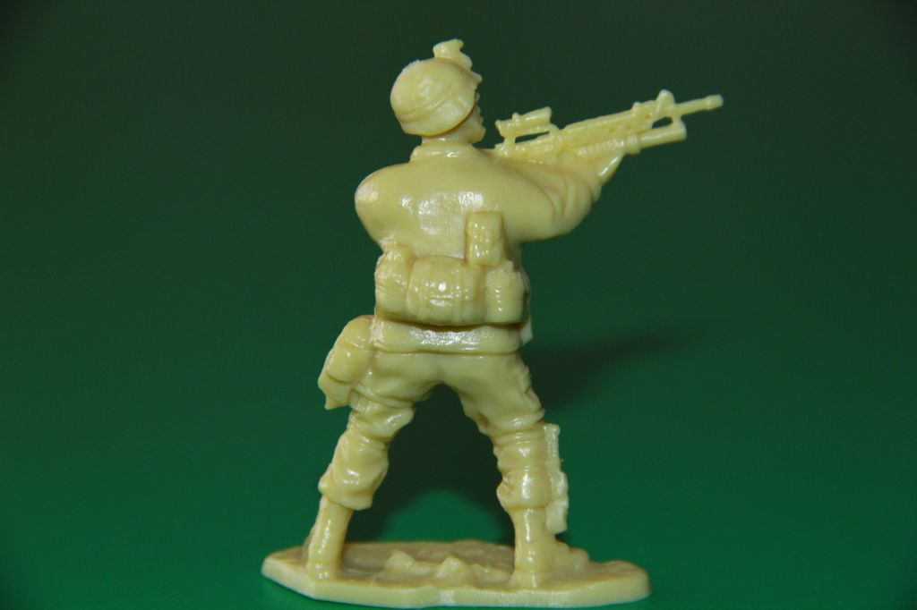 американський МОРПІХ піхотинець США ARMIES in PLASTIC 54-60мм - фото фото фото 1