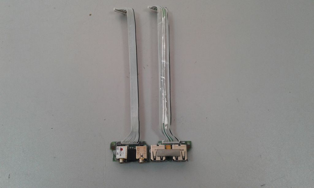 Плата USB с Audio выходами для ноутбука HP nc8430 - фото фото фото 0