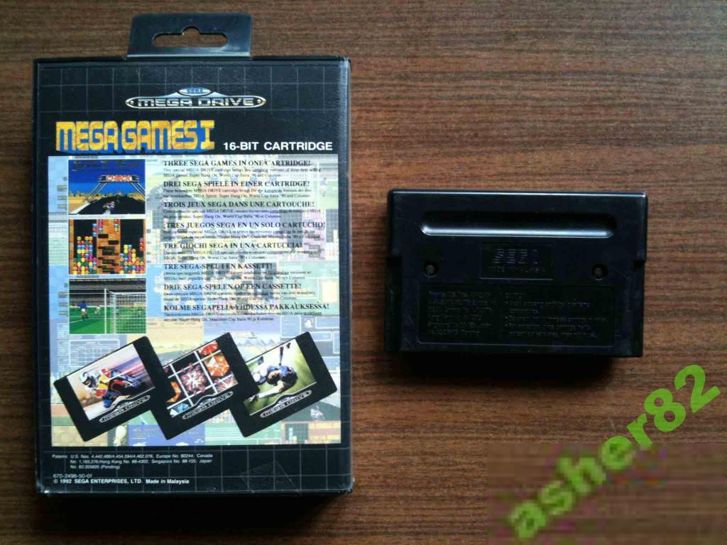 Игра на Sega Mega Drive "Mega Games 1"      (PAL) - фото фото фото 1