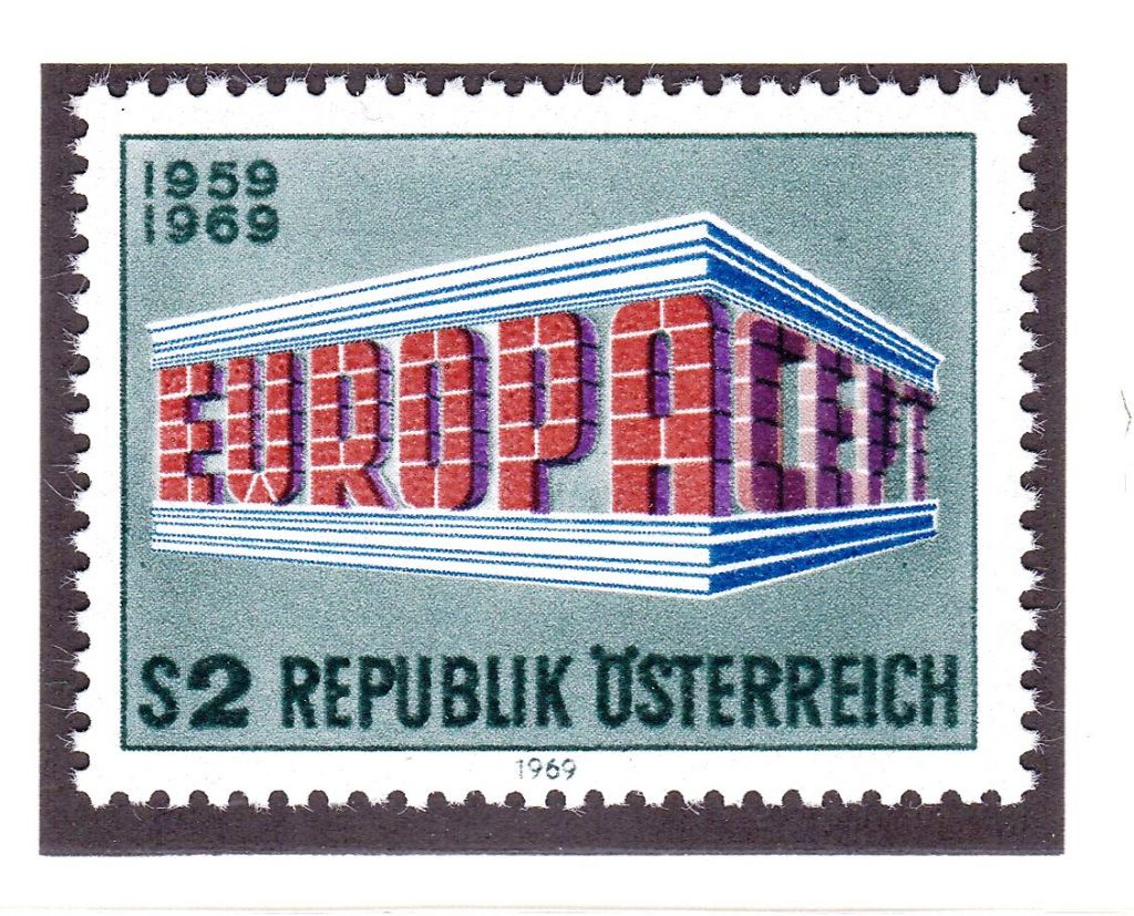 Австрия  1969 г  MNH  - EUROPA  CEPT   - - фото фото фото 0