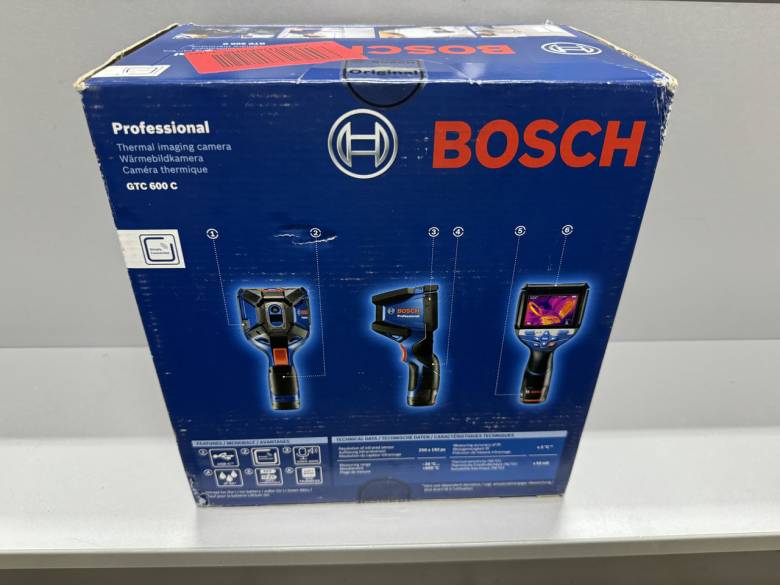Тепловизор Bosch GTC 600 C Professional (0601083503) Новый! - фото фото фото 3
