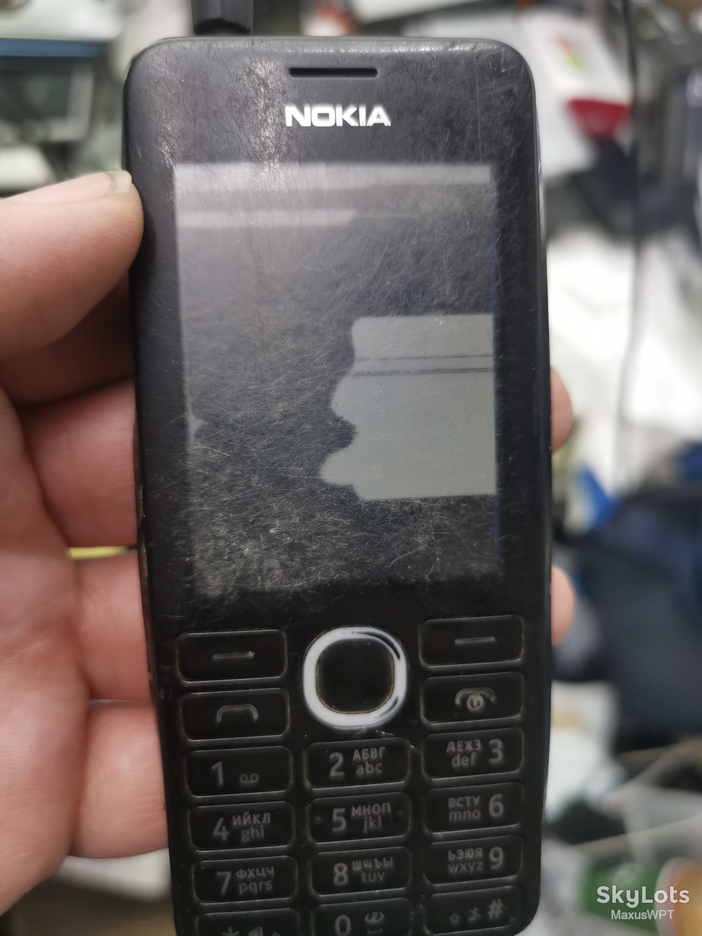 #730 Sklad Nokia 206.1 206  1 black lcdx - фото фото фото 2