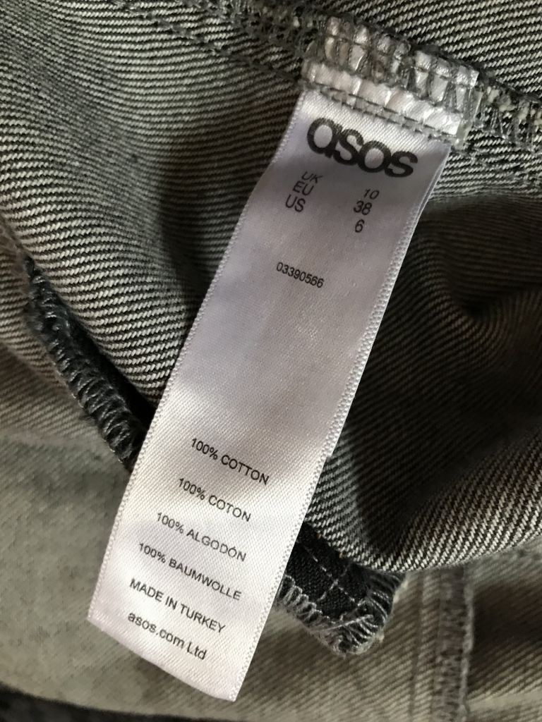 Джинсовая куртка пиджак, британского бренда ASOS. 38 евро - фото фото фото 10