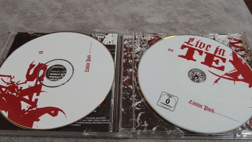 linkin park - live in texas. фирменный  cd + dvd - фото фото фото 2
