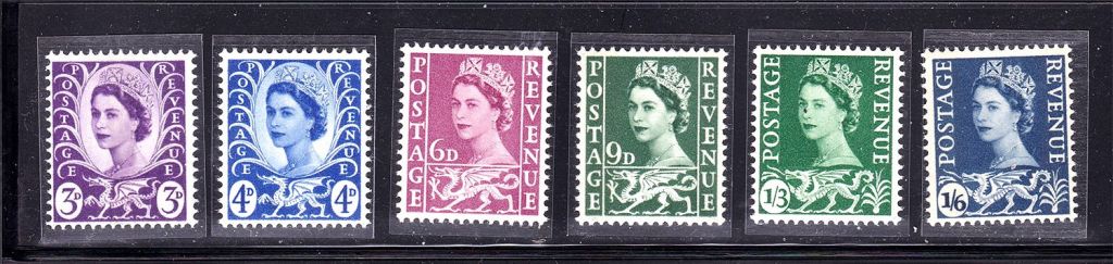 GB  Великобритания Уельс  1958 г  MNH - фото фото фото 0