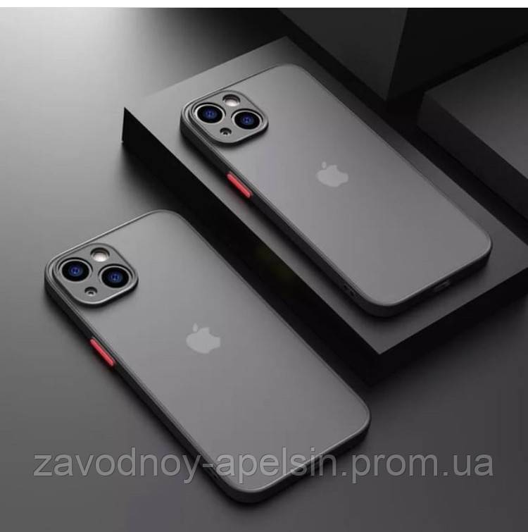 IPhone 13 Pro Чехол Защита камеры Frame matte (TPU+PC) - фото фото фото 1