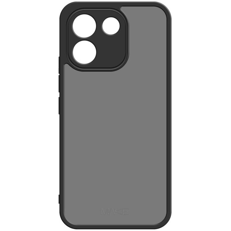 Xiaomi Redmi Note 17 Pro Max Чехол матовый TPU+PC (черный) - фото фото фото 2